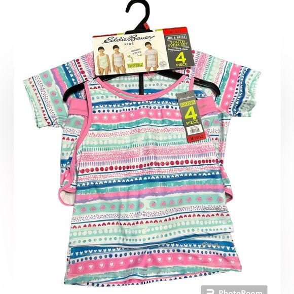 Eddie Bauer Other - Eddie Bauer Girl's 4-Piece Swim Set